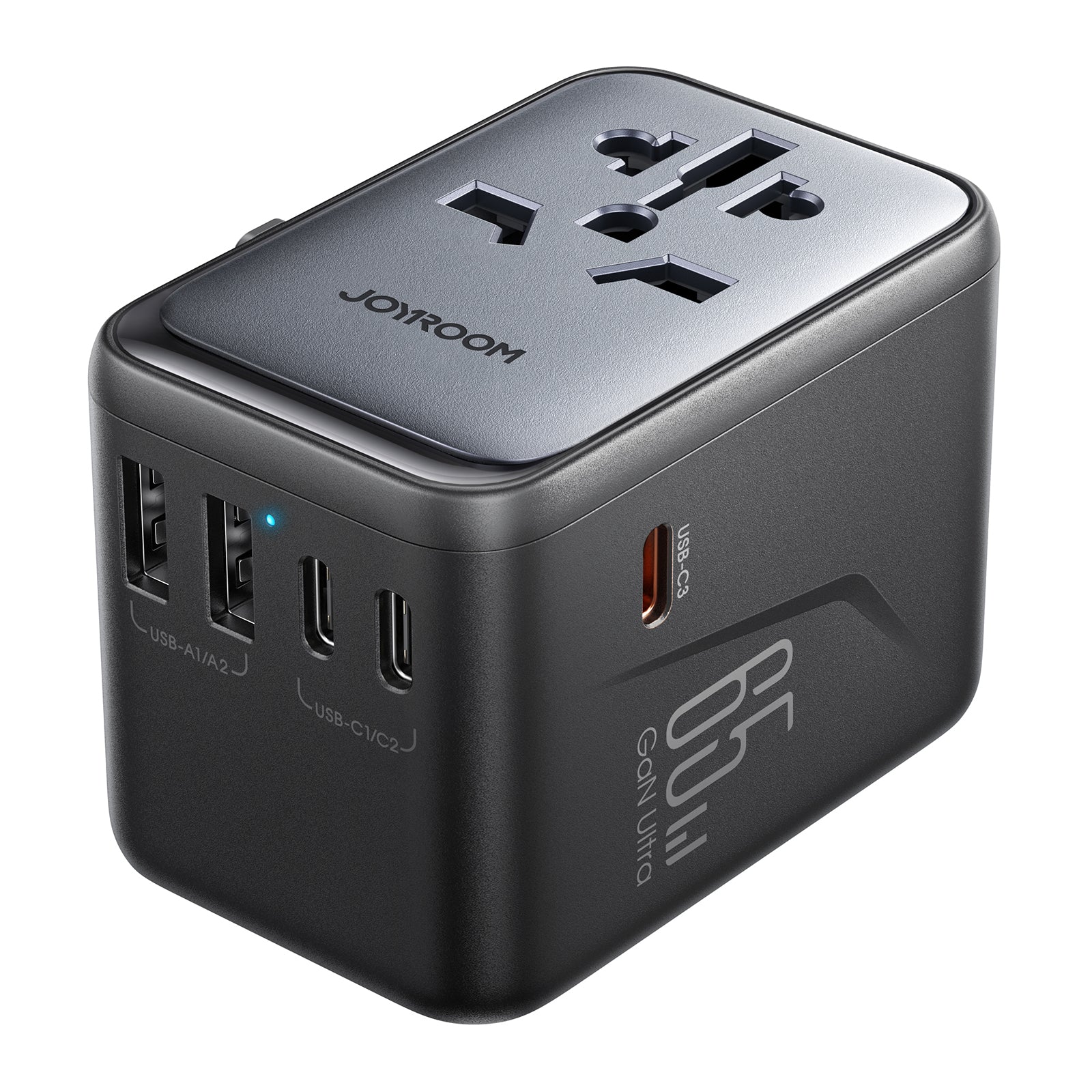 JOYROOM JR-TCW02 65W Fast Charging 2 USB+3 Type-C Built-in Fuse Travel Charger Converter JOYROOM JR-TCW02 65W Fast Charging 2 USB+3 Type-C Built-in Fuse Travel Charger Converter